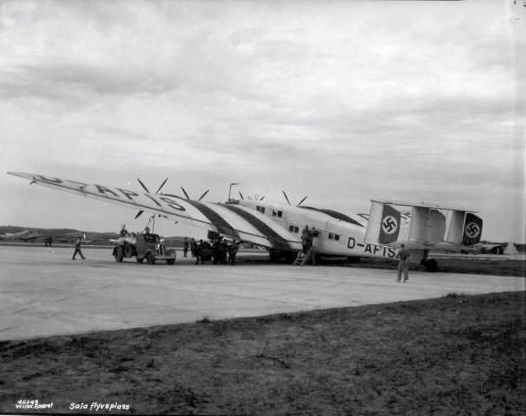 Junkers 38, Luftwaffw, letiště Sola, Norsko, 1940