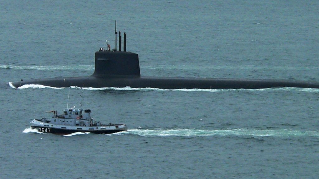 Francouzská jaderná ponorka třídy Triomphant