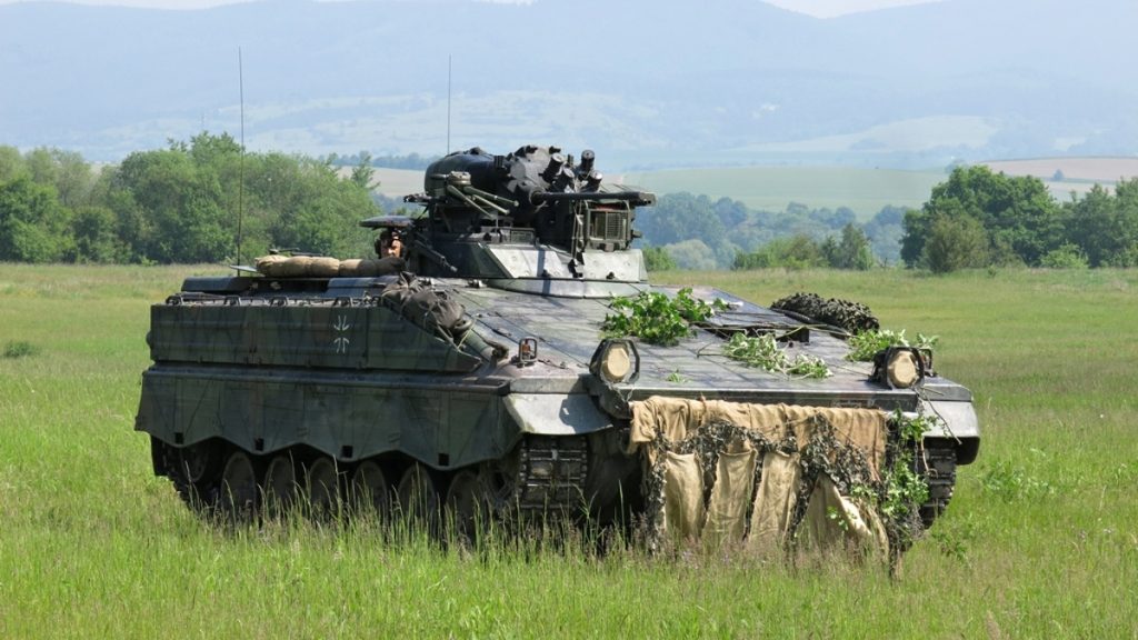 Marder 1A3 německého Bundeswehru