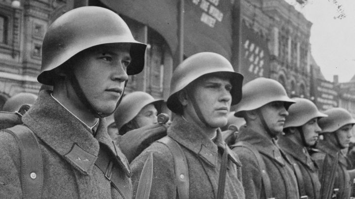 Sovětští vojáci v druhé světové válce