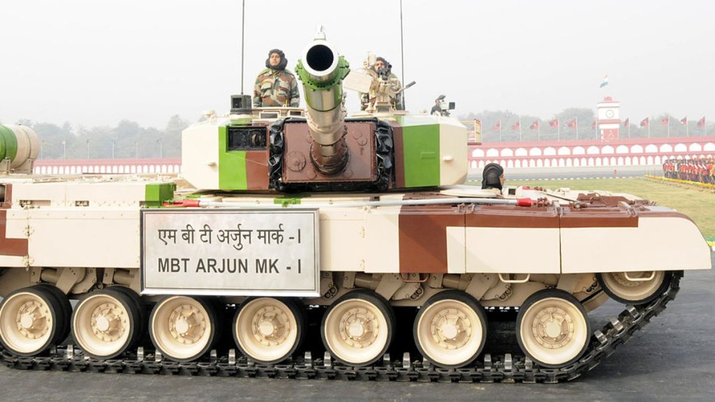 Indický tank Arjun Mk1