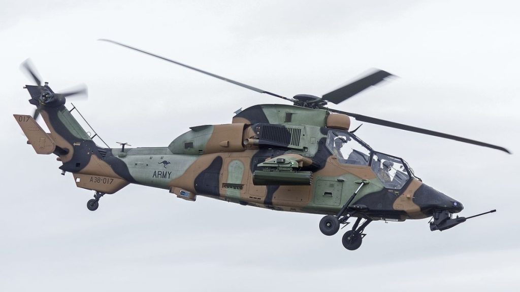 Eurocopter Tiger v barvách Austrálie