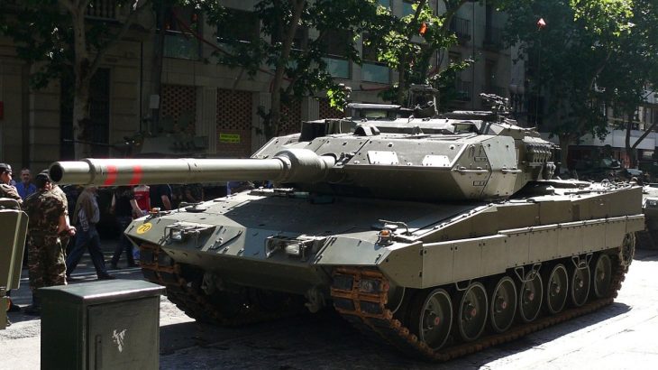 Španělský tank Leopard 2E