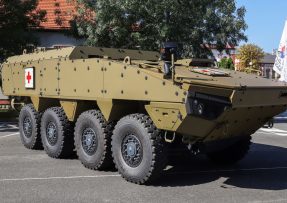 Sanitní verze Patria AMV XP slovenské armády