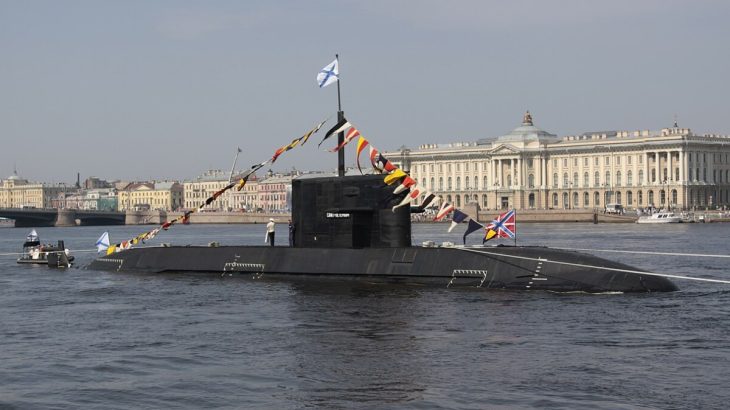 Kotvící ponorka Sankt Peterburg