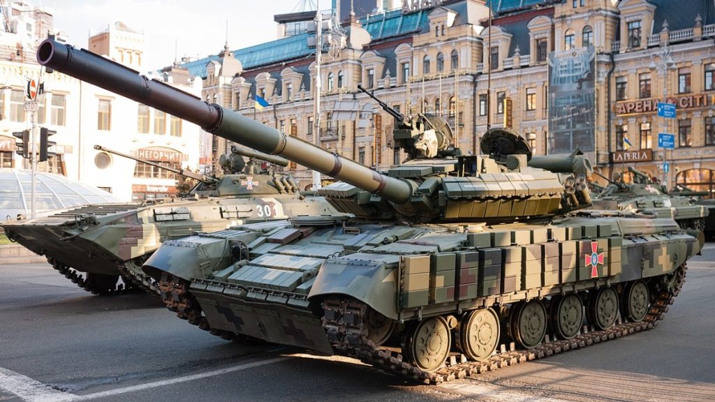 T-64BV po modernizaci z roku 2017