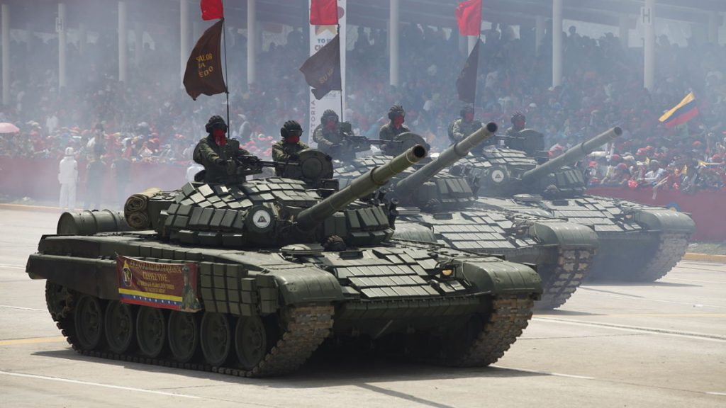 Venezuelské tanky T-72B1V