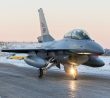 Norský F-16 na němž trénují ukrajinští piloti