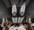 Pumy GBU-39 SDB pod letounem F-15E