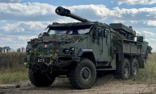 Ukrajinská houfnice 2S22 Bohdana