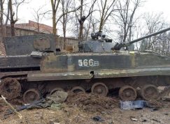 Zničené BMP-3