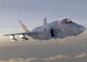 Střely Mako na letounu F-35