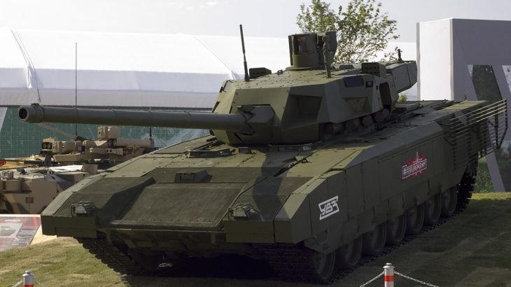 T-14 Armata na výstavě