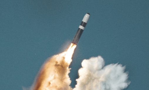 Odpálení rakety Trident II z americké ponorky