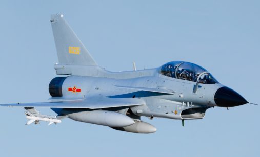 Čínský letoun Chengdu J-10