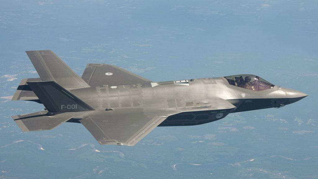 Letoun F-35 určený pro Nozozemí