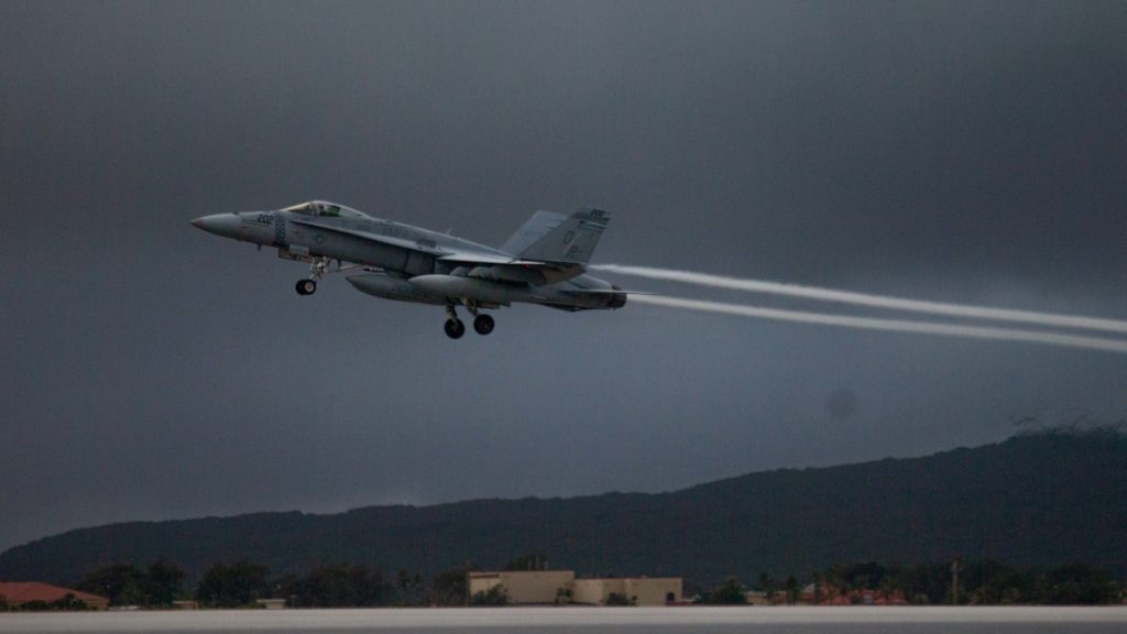 F/A-18 Hornet americké námořní pěchoty