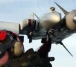 Střela AIM-9X Sidewinder umístěná na křídle letounu