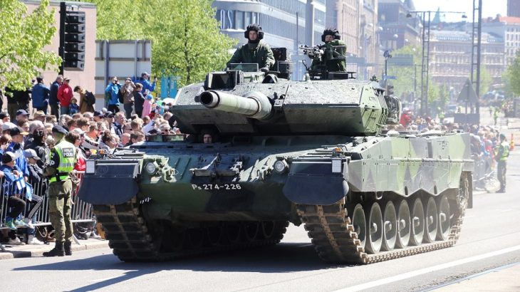 Finský tank Leopard 2A6