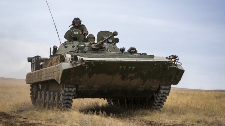 Ruské vozidlo BMP-2