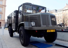 Tatra 128 v Bratislavě roku 2015