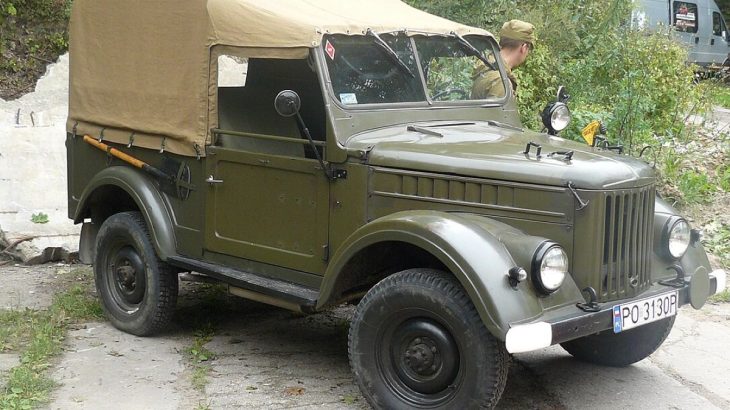 GAZ-69, polská armáda, 2014