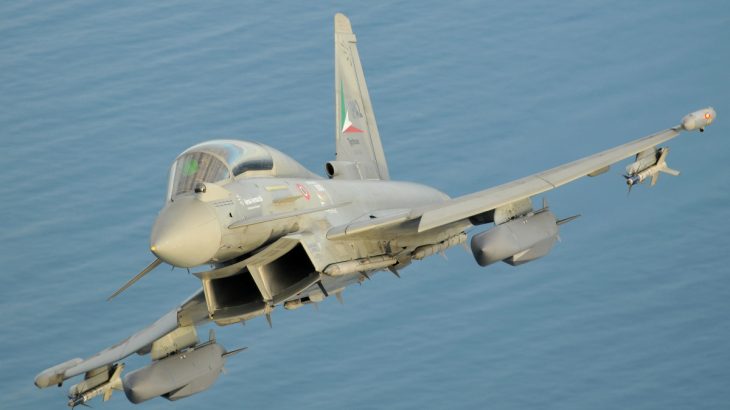 Střely Storm Shadow/SCALP-EG na letounu Eurofighter Typhoon