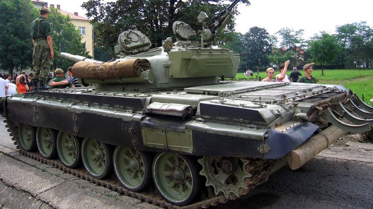 Jugoslávský tank M-84