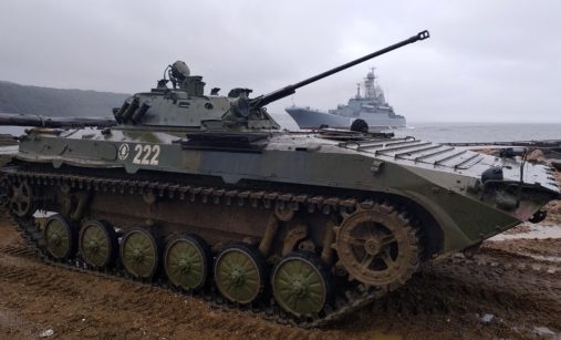 Ruské vozidlo BMP-2