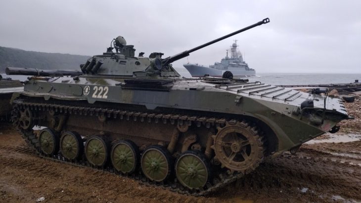 Ruské vozidlo BMP-2