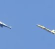 Nejspíše demonstrátor letounu 6. generace označovaný J-36 s letounem J-20