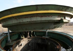Bývalé silo na odpalování raket s jadernými hlavicemi na Ukrajině