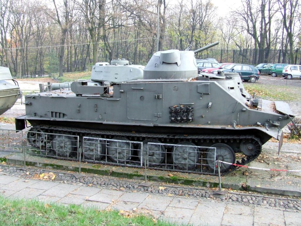 OT-62 Topas, muzeum polské armády