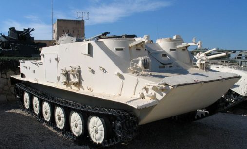 OT-62 Topas, muzeum Yad la-Shiryon, Irrael