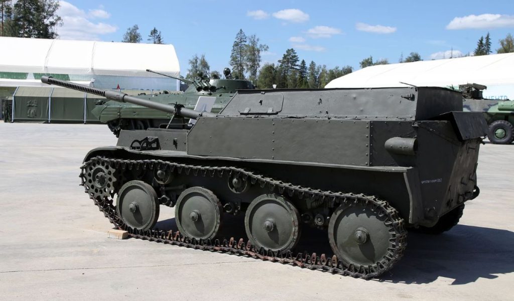 ASU-57, výstava ARmia 2015, Moskva