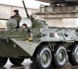 Transportér BTR-80 na přehlídce