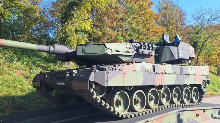 Leopard 2 se systémem Trophy