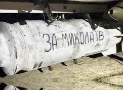 Letecká puma FAB-250M-54 používaná k bombardování Rusů