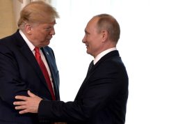 Donald Trump a Vladimir Putin