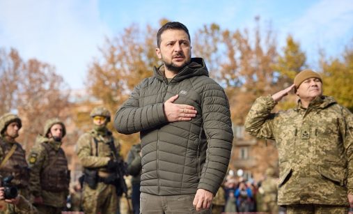 Ukrajinský prezident Volodymyr Zelenskyj