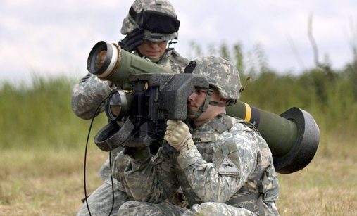 Střelba z FGM-148 Javelin
