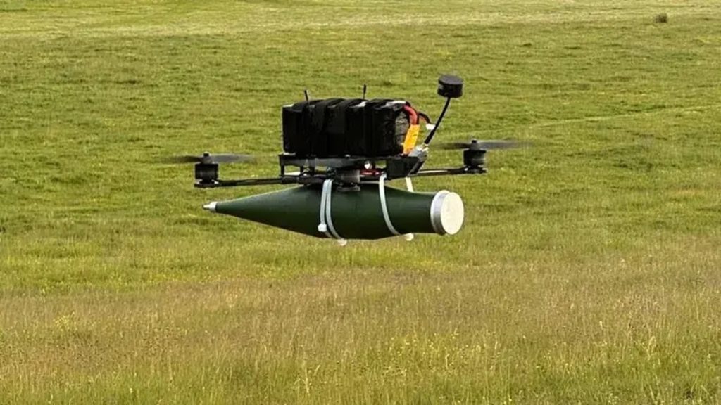 Dron Hromylo za letu