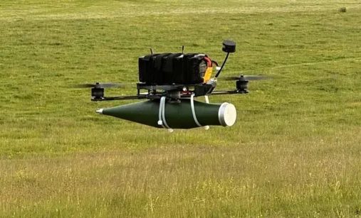 Dron Hromylo za letu