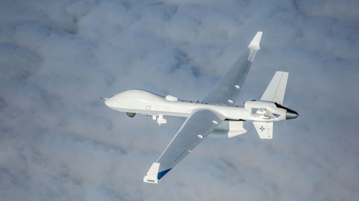 Dron MQ-9B SeaGuardian za letu