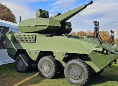 Systém Skyranger 30 na vozidle