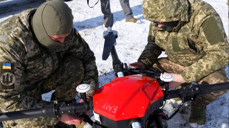 Ukrajinská armáda, dron Baba Jaga