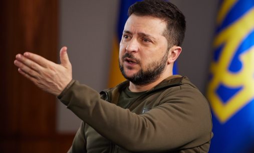 Volodymyr Zelenskyj, Ukrajina