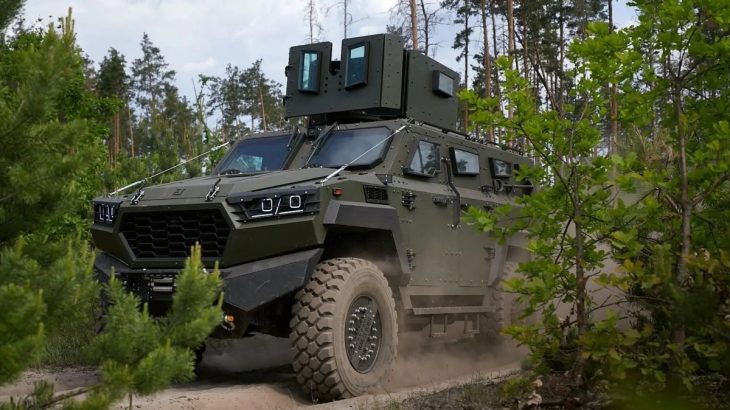 Ukrajinské vozidlo MRAP Inguar-3
