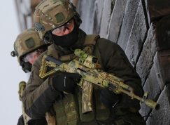 Ruské speciální jednotky při operaci