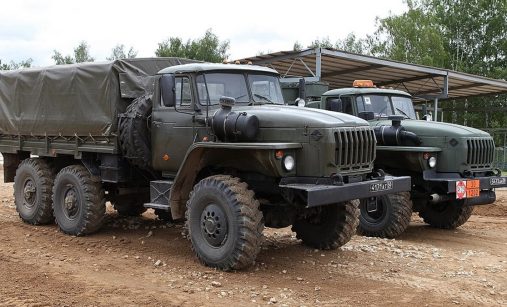 Ruský náklaďák Ural-4320